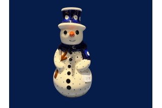 Bunzlau Sneeuwpop Waxinelicht SP 10 Kerst